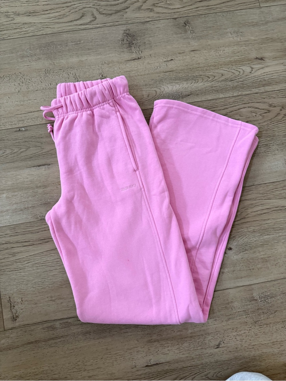 Garage Pop it Pink Straight Leg Sweat pants